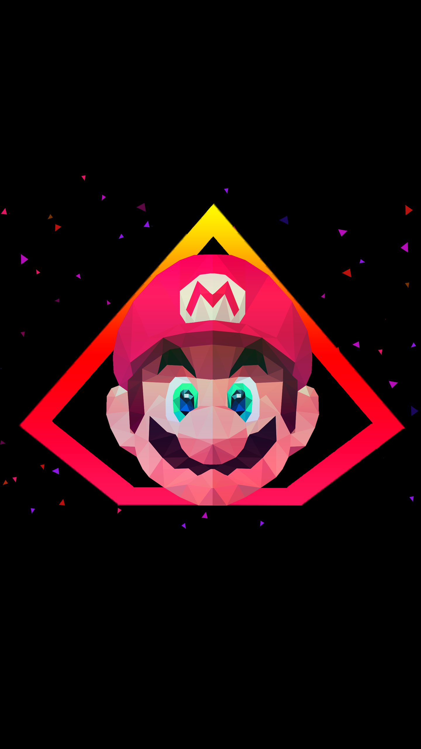 Super Mario Low poly Artwork