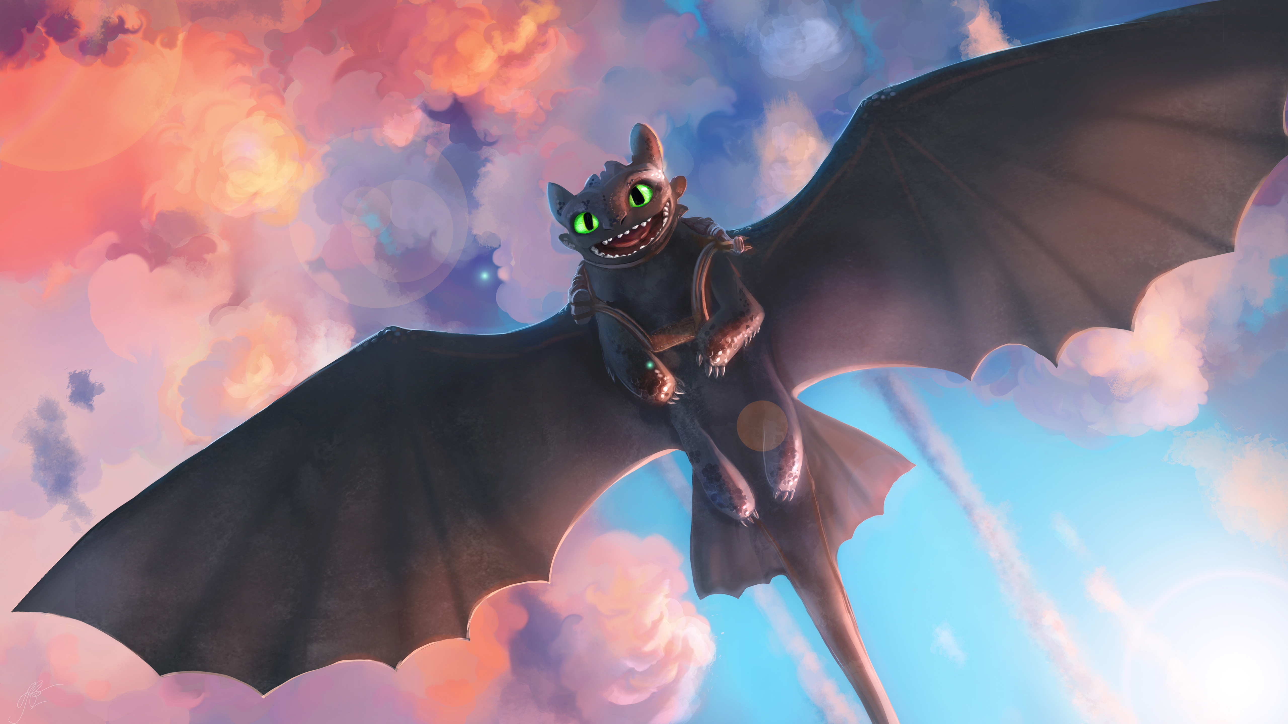 Toothless Night Fury Dragon 5K Wallpapers | HD Wallpapers