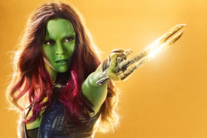 Zoe Saldana as Gamora Wallpapers