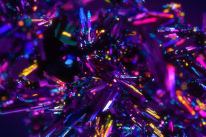Colorful Crystals Abstract 4K Wallpapers