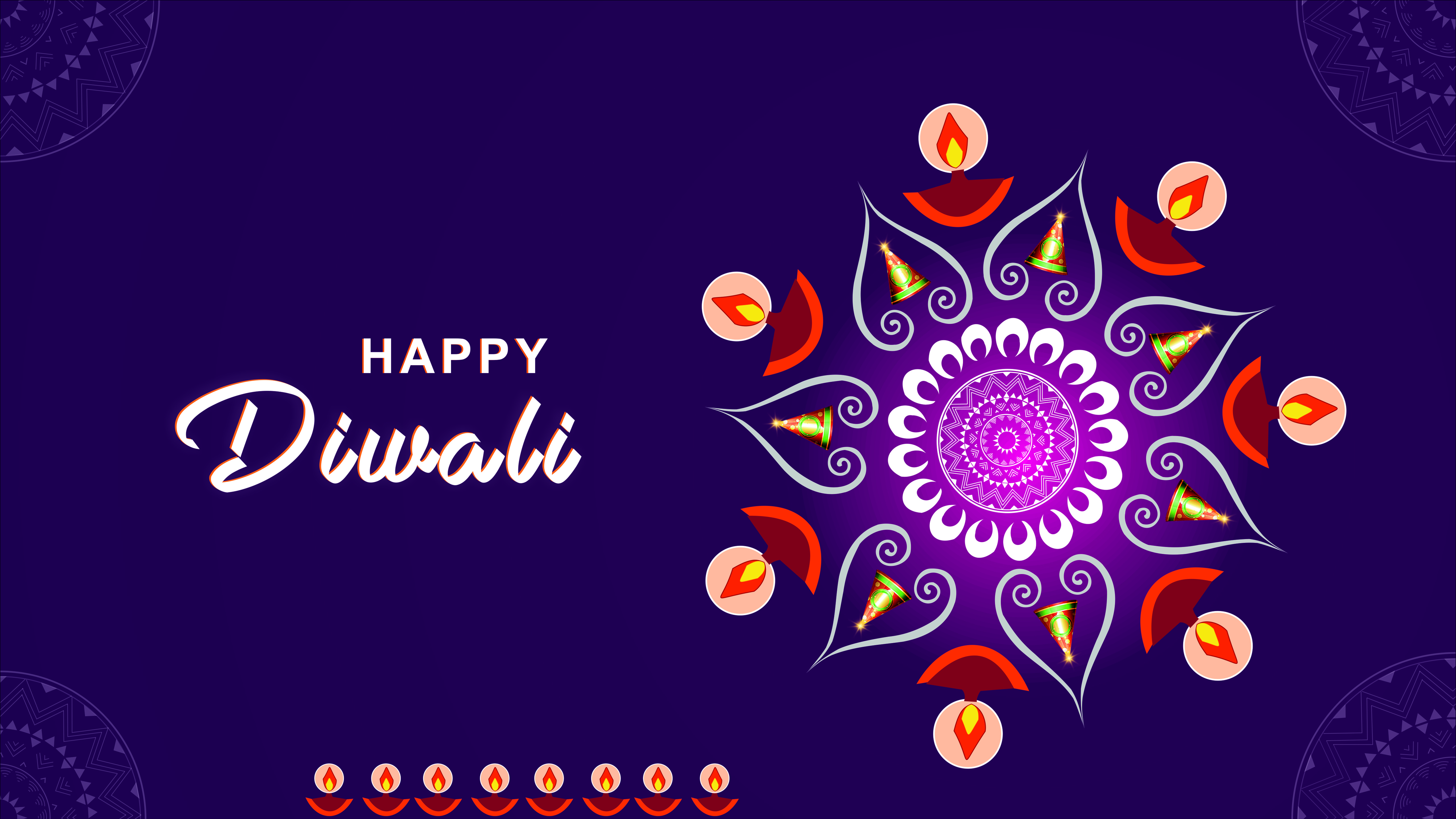 Happy Diwali HD 5K Wallpapers