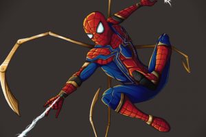 Iron Spider Fan art 4K