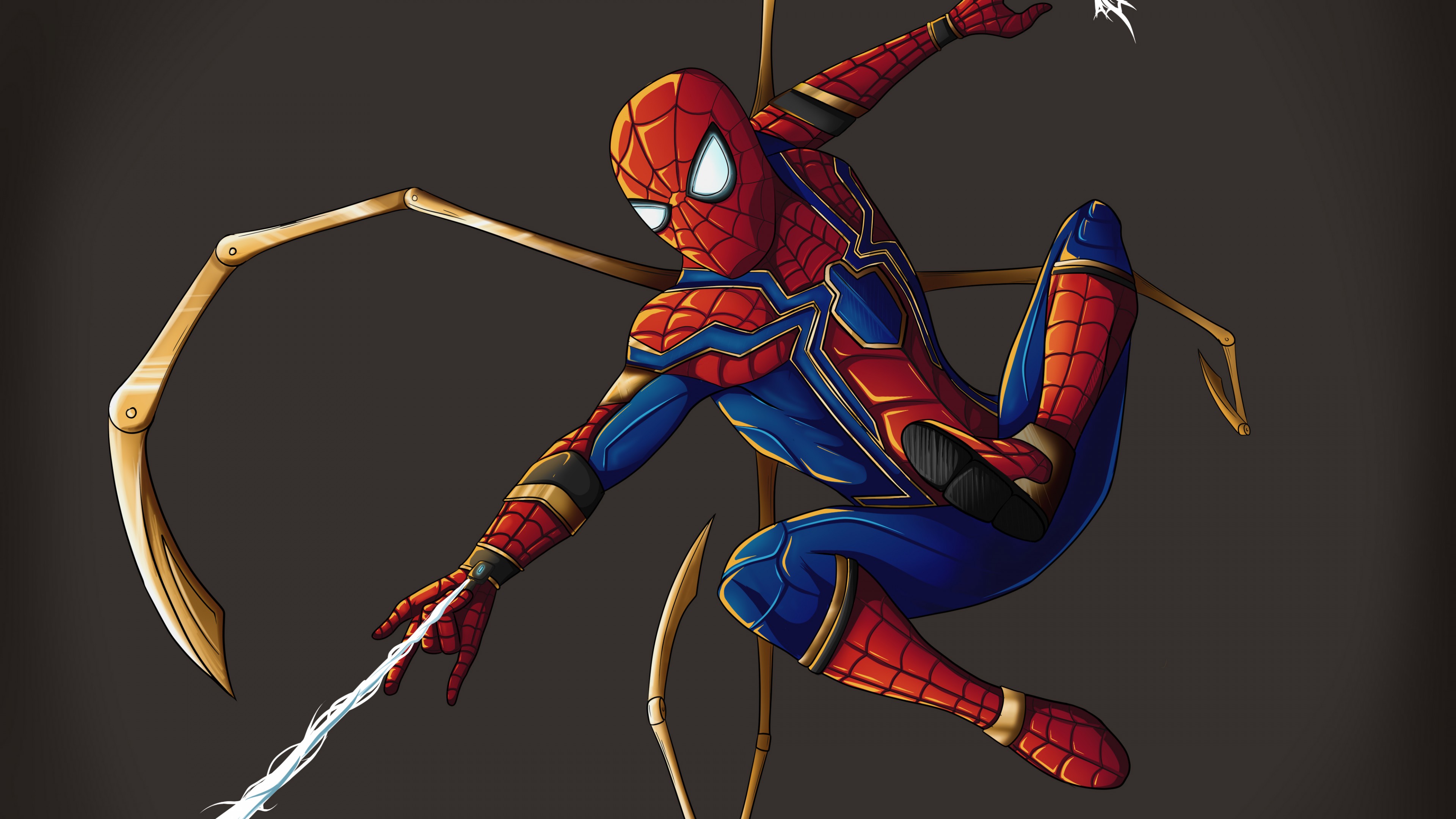 Iron Spider Fan art 4K