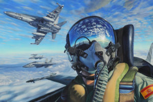 Jet fighter Pilot 4K Wallpapers