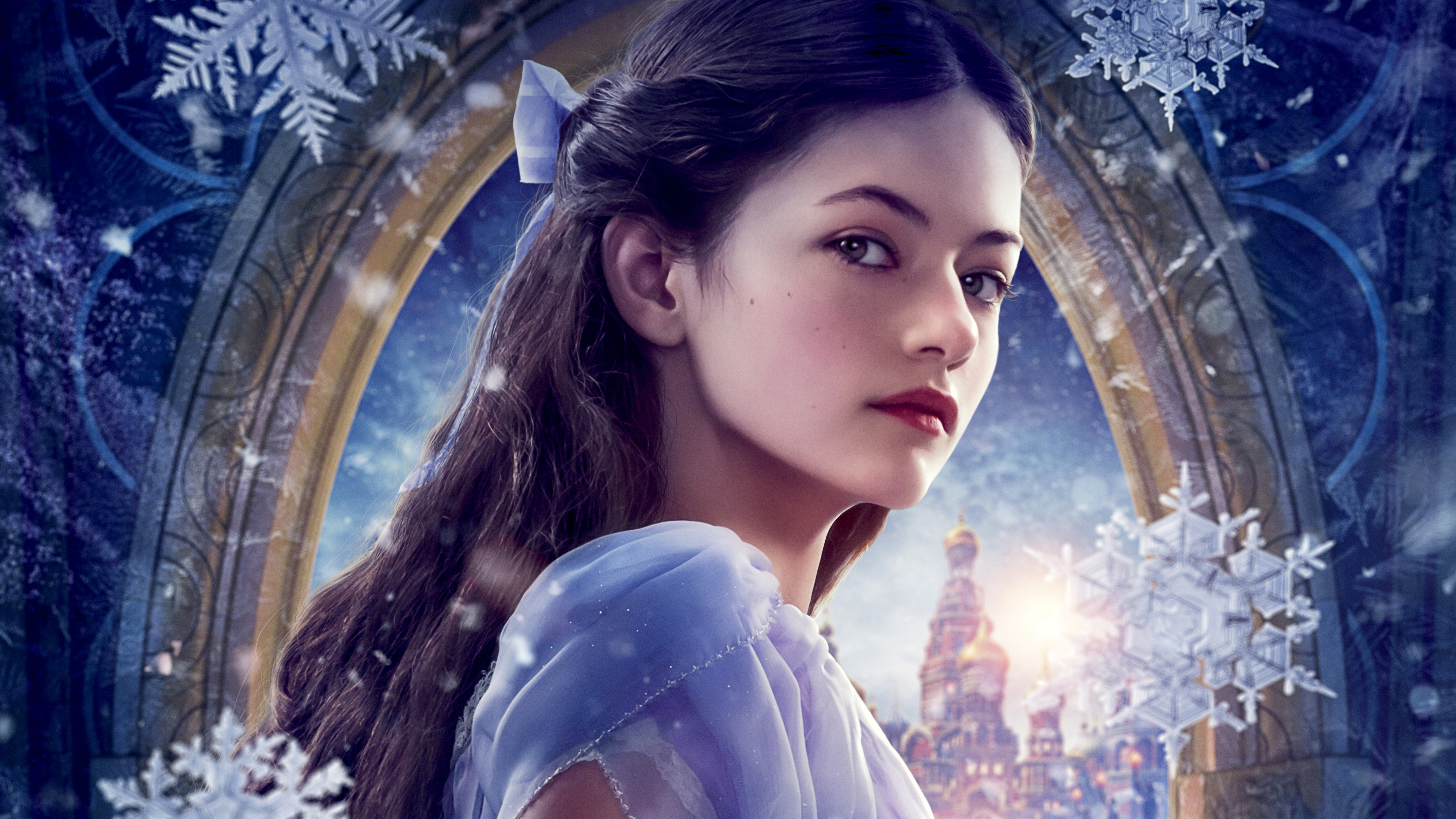 Mackenzie Foy as Clara in The Nutcracker and the Four Realms 5K Wallpapers