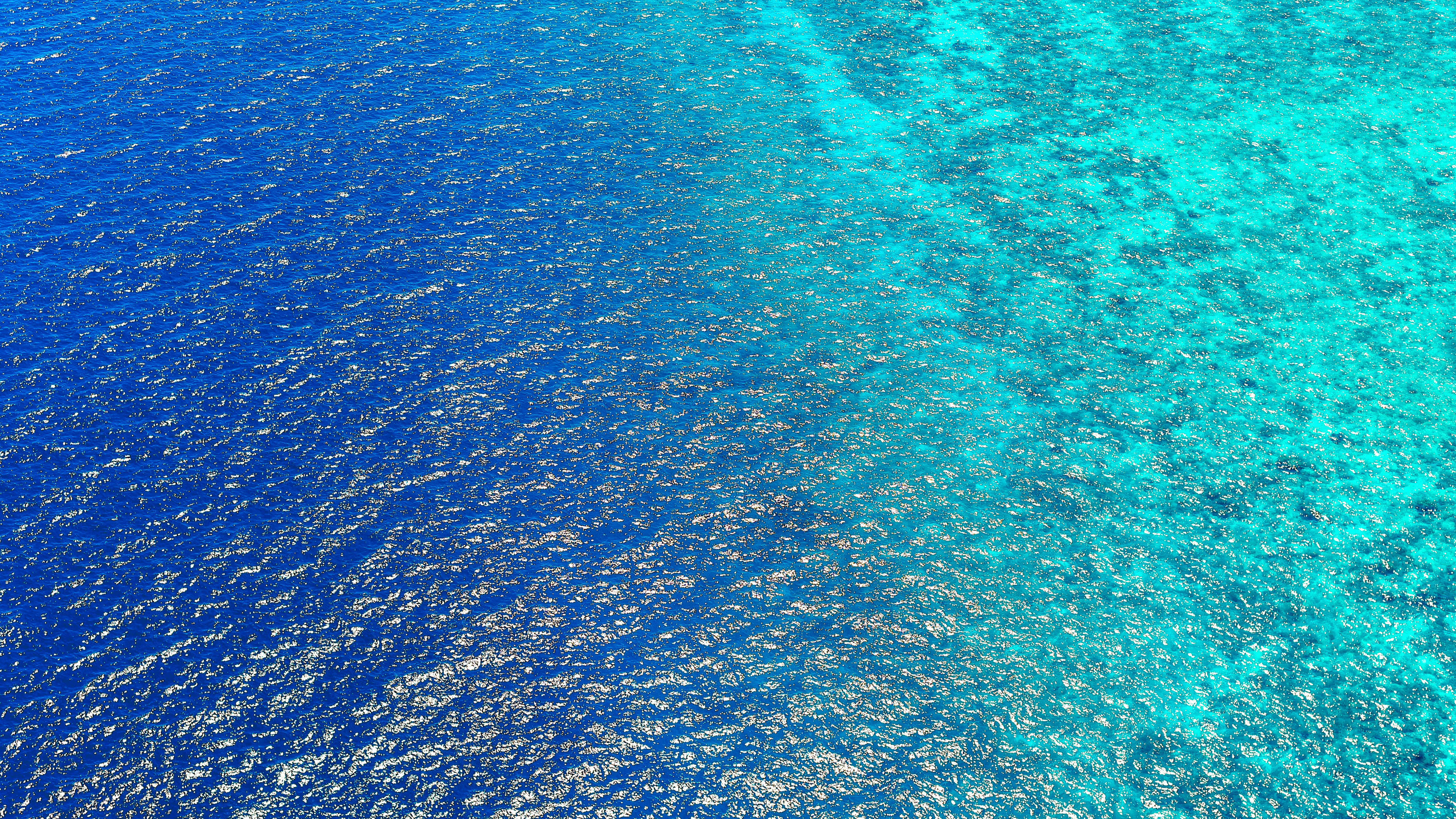 Ocean Blue Water 5K Wallpapers
