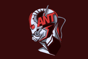 Ant-Man Minimal Artwork 4K 8K Wallpapers