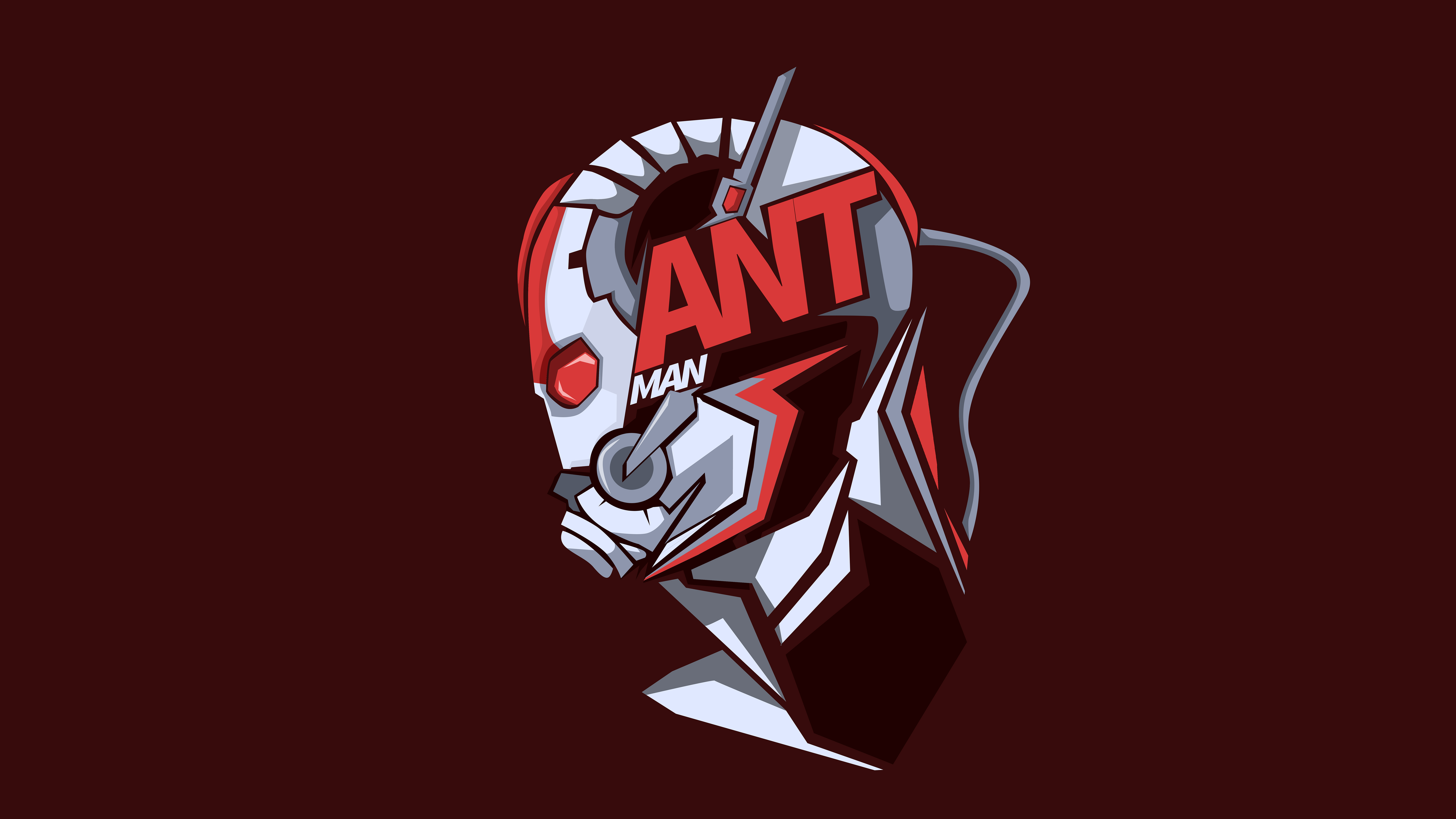 Ant-Man Minimal Artwork 4K 8K