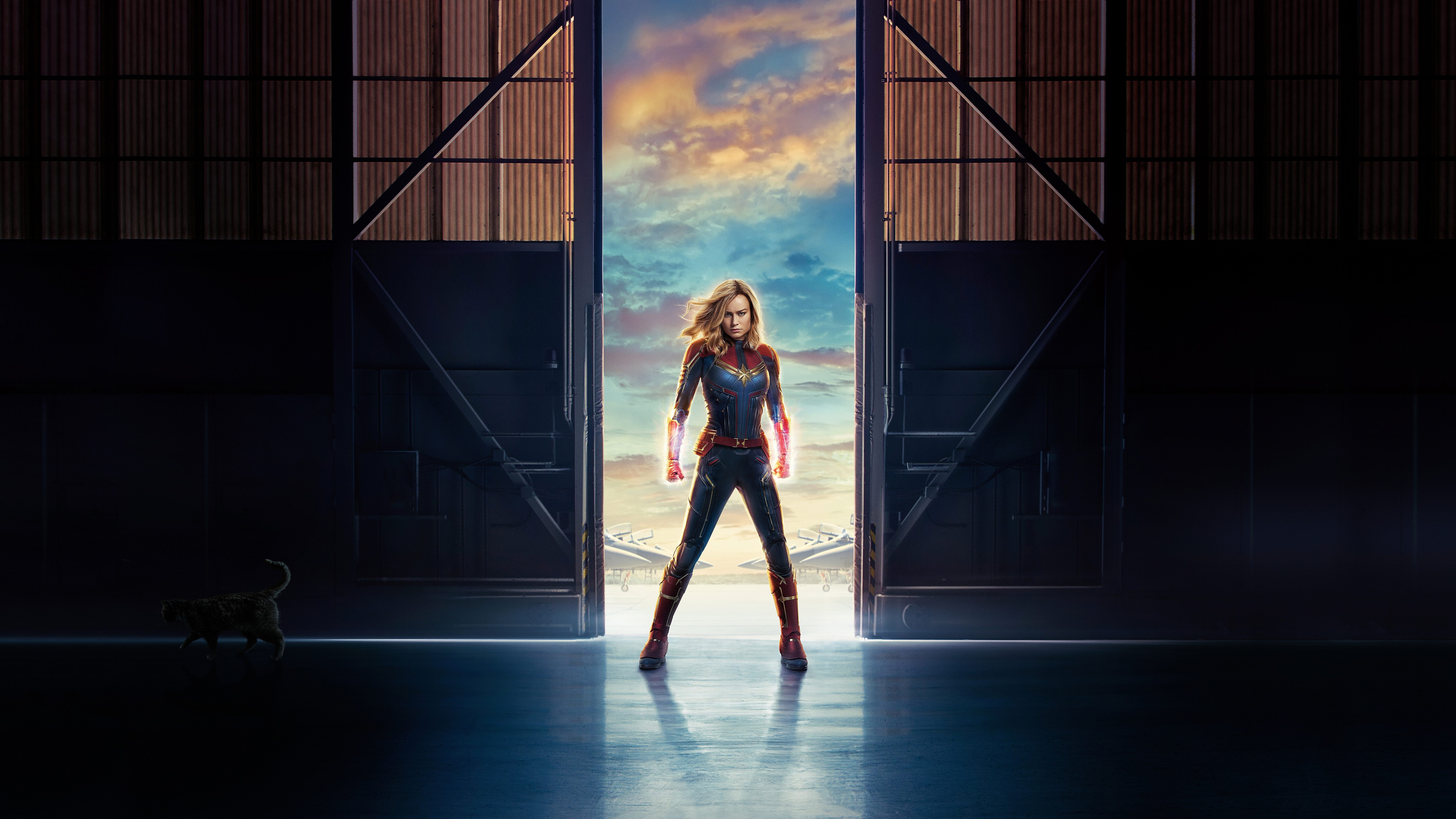 Captain Marvel 2019 4K 8K Wallpapers