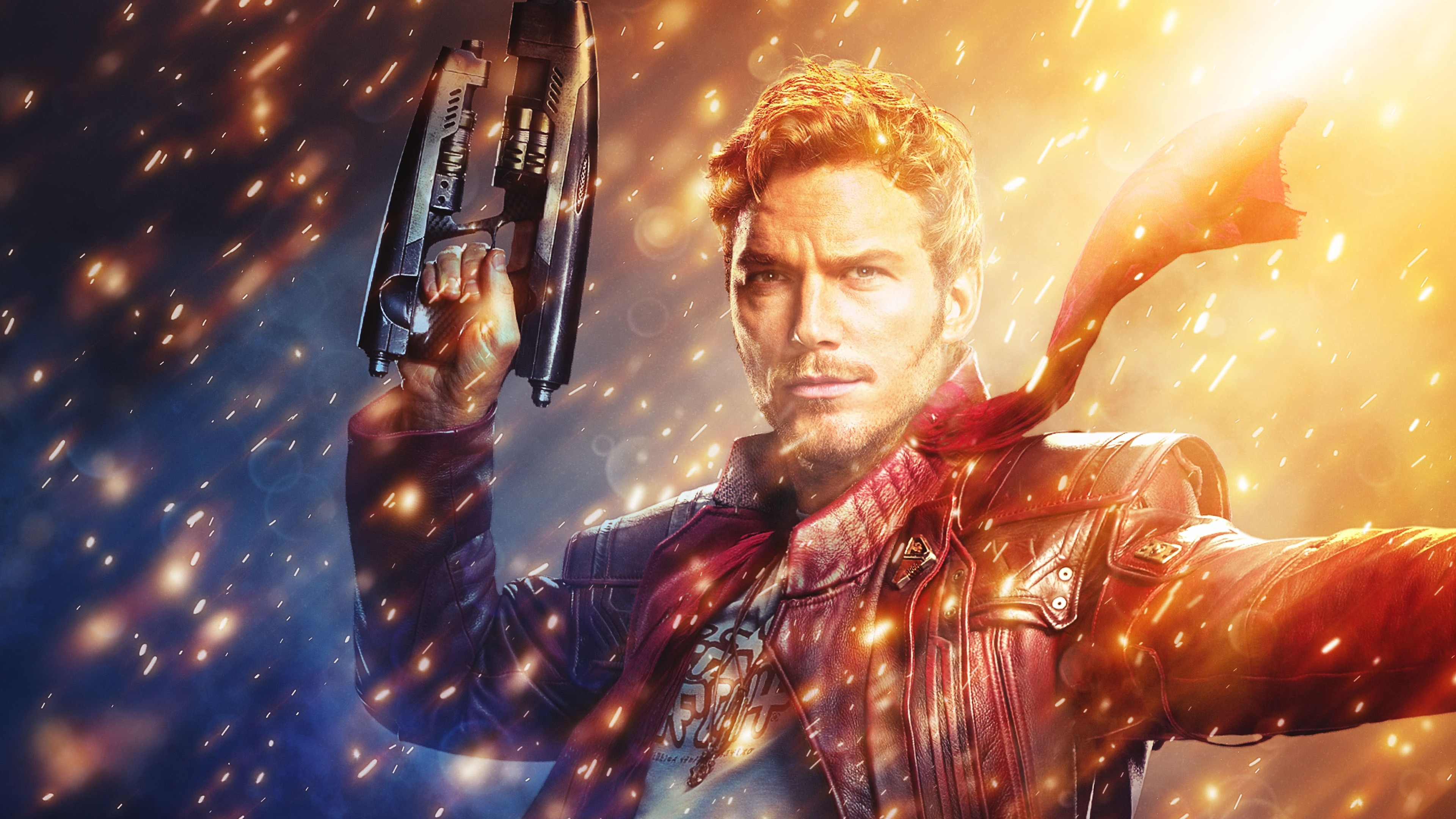 Chris Pratt as Star-Lord 4K Wallpapers