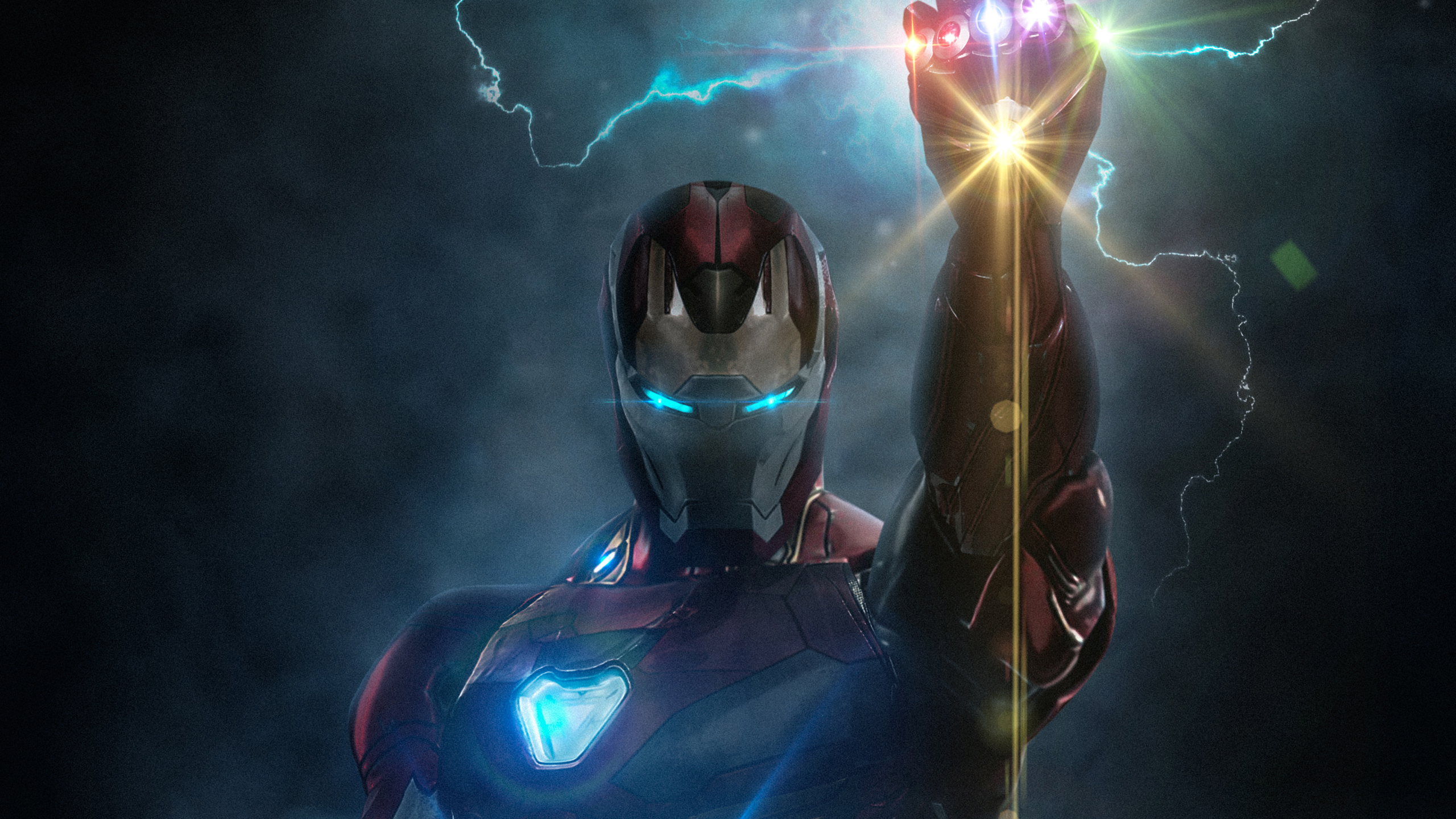 Iron Man with Infinity Gauntlet Wallpapers