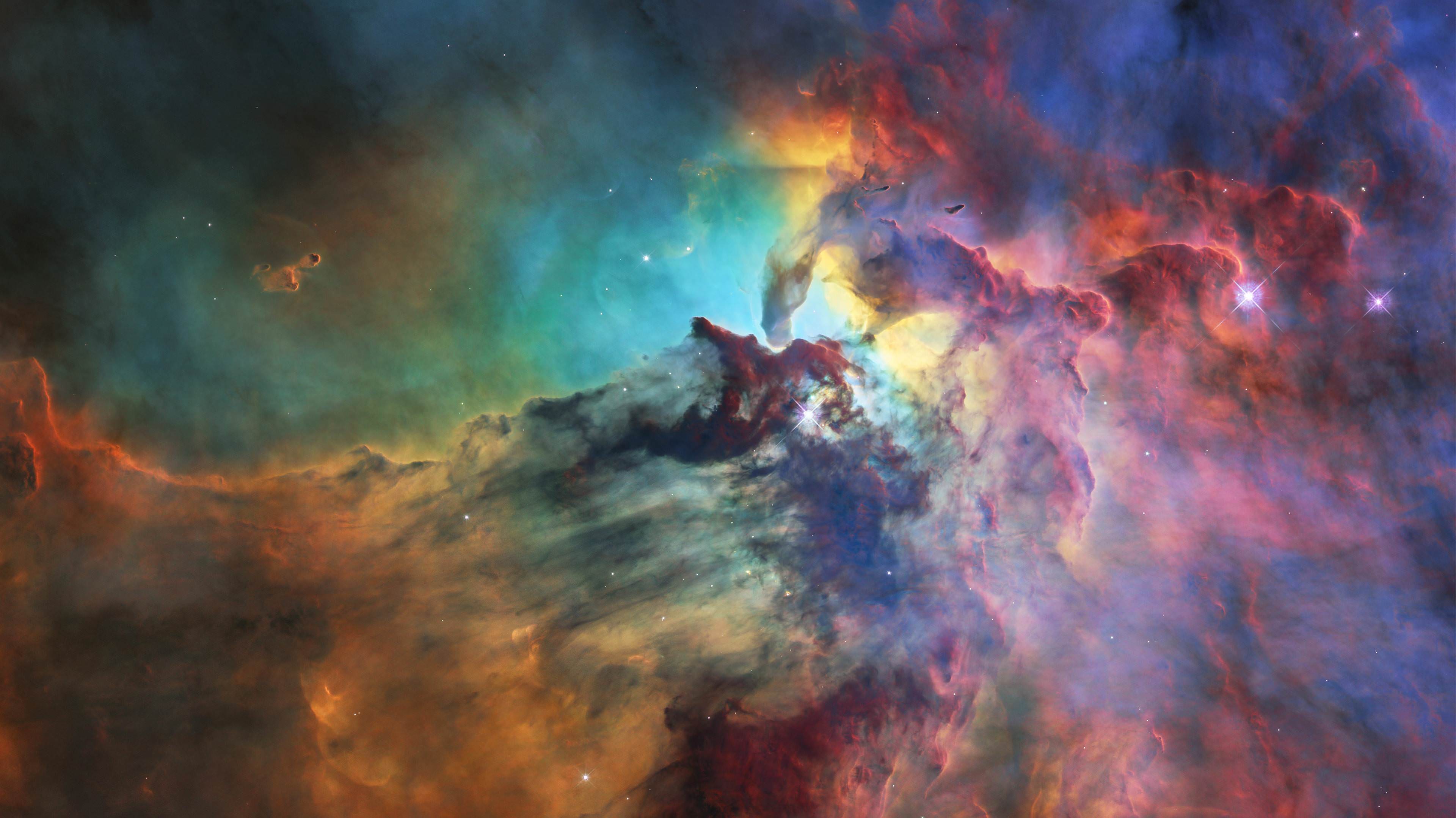 Lagoon Nebula 4K Wallpapers