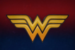 Wonder Woman 3D Logo 4K