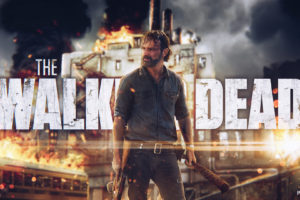 Andrew Lincoln as Rick Grimes in The Walking Dead Wallpapers