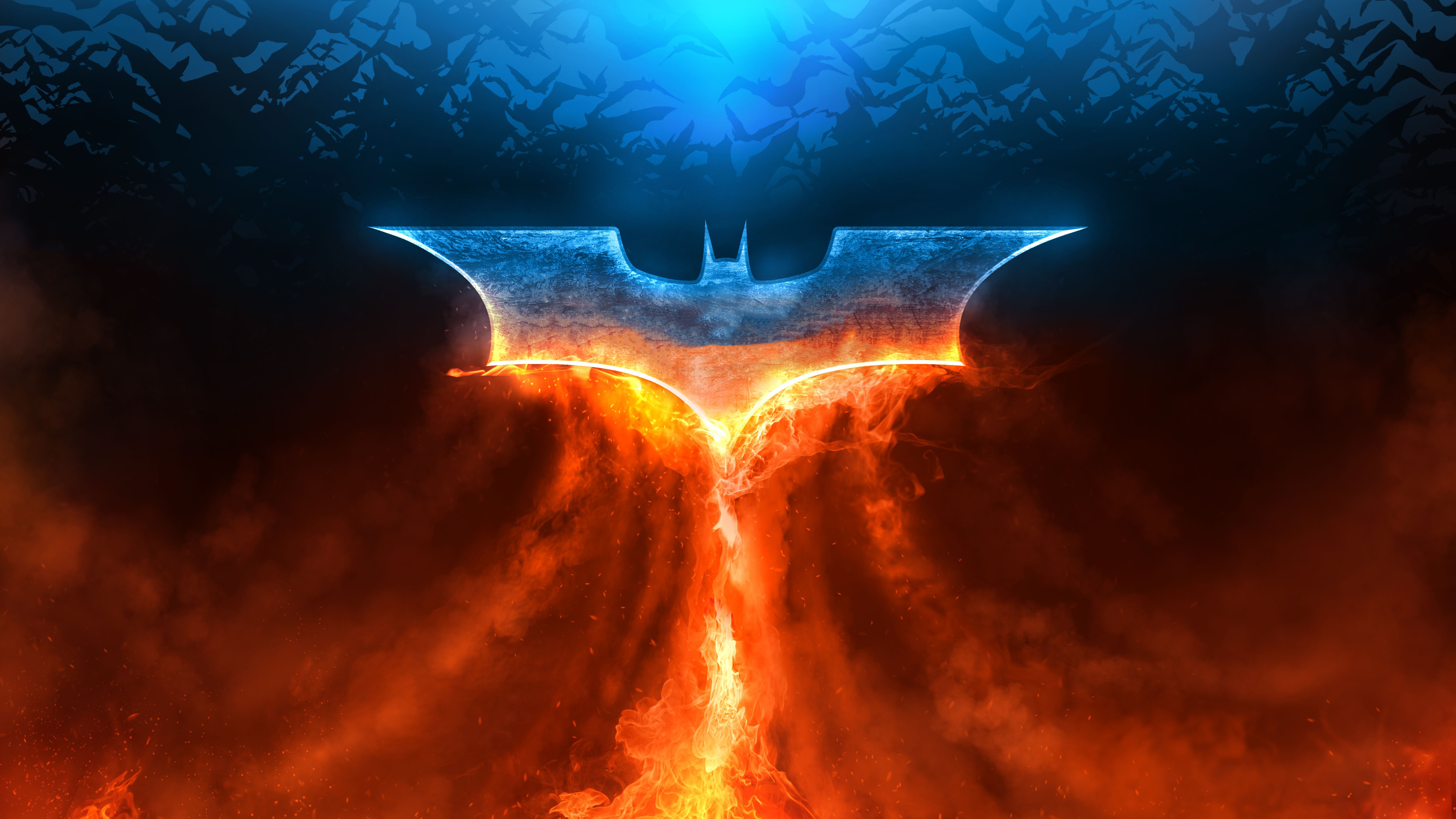 Batman Logo 4K 5K Wallpapers | HD