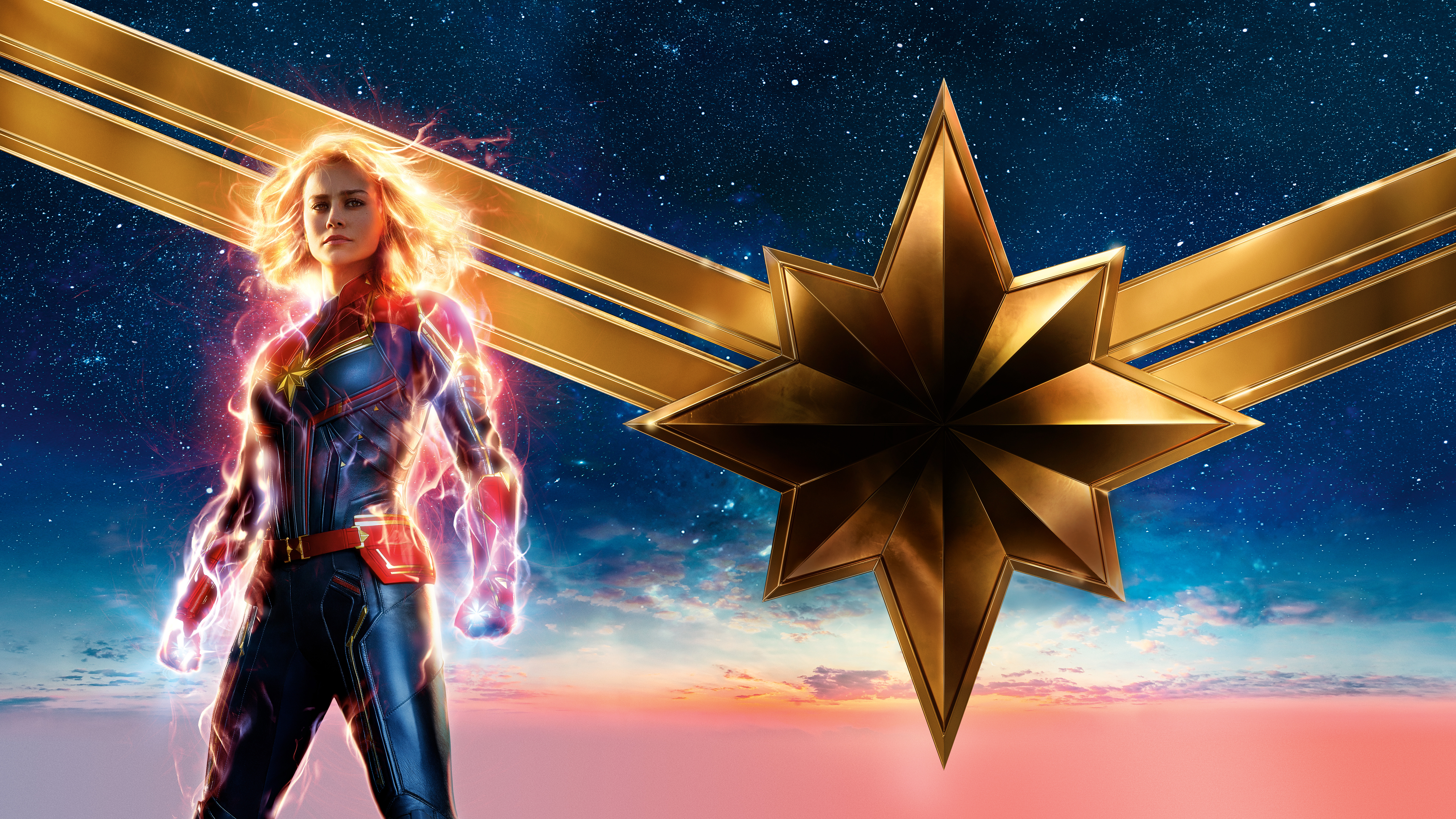 Captain Marvel 2019 Movie 4K 8K Wallpapers