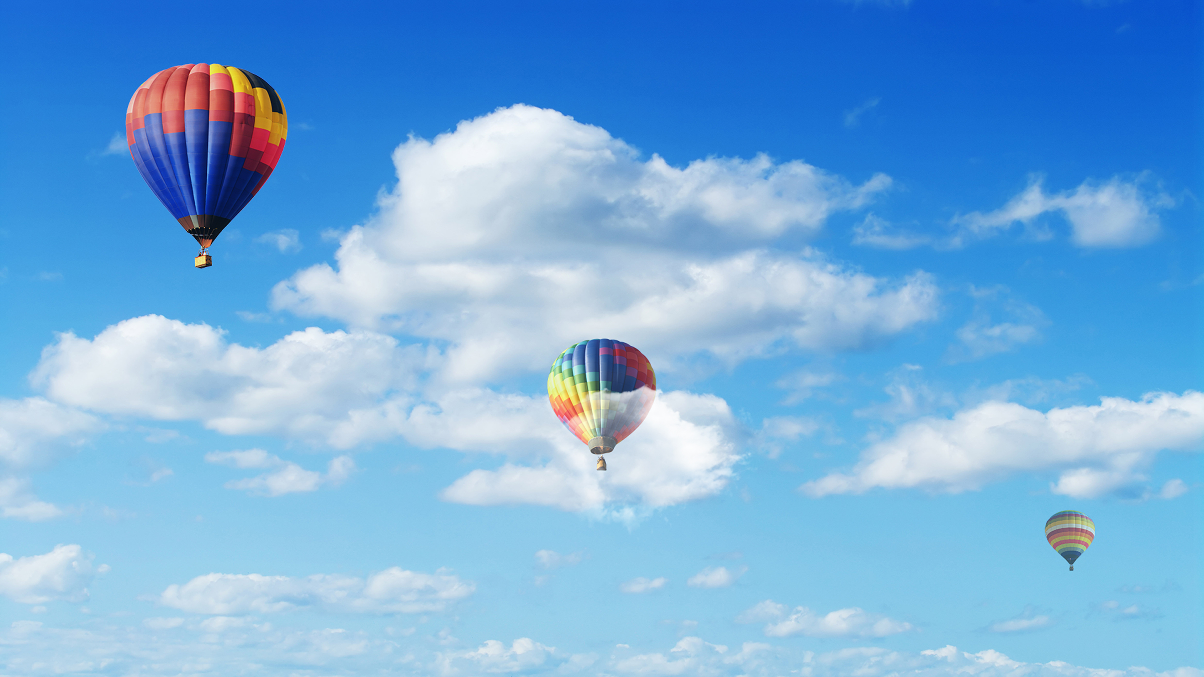 Colorful Hot Air Balloons 4K Wallpapers