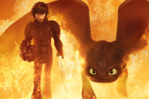 Hiccup Toothless How to Train Your Dragon 3 4K 5K