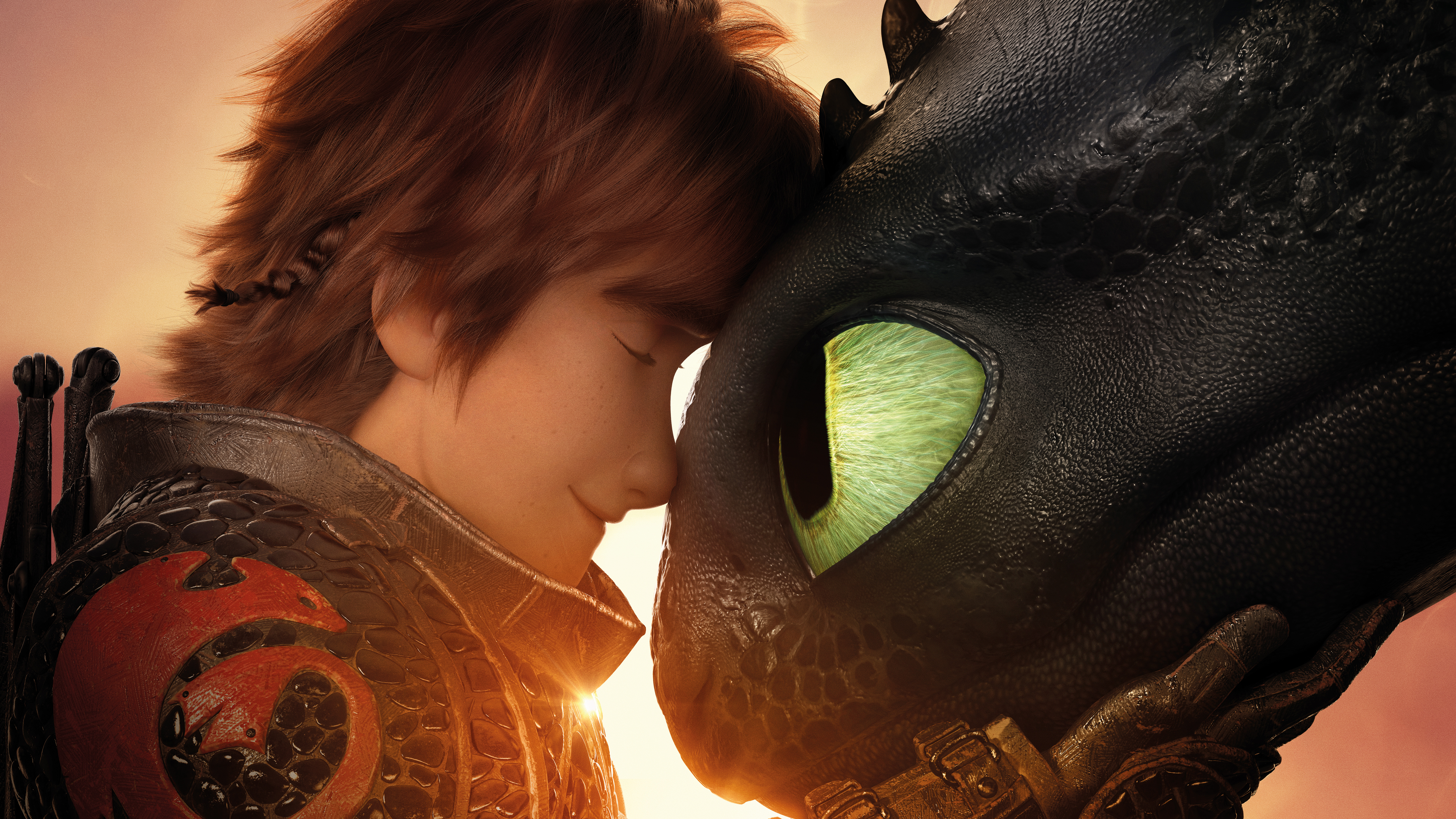 How to Train Your Dragon 3 Hiccup Night Fury 4K 8K