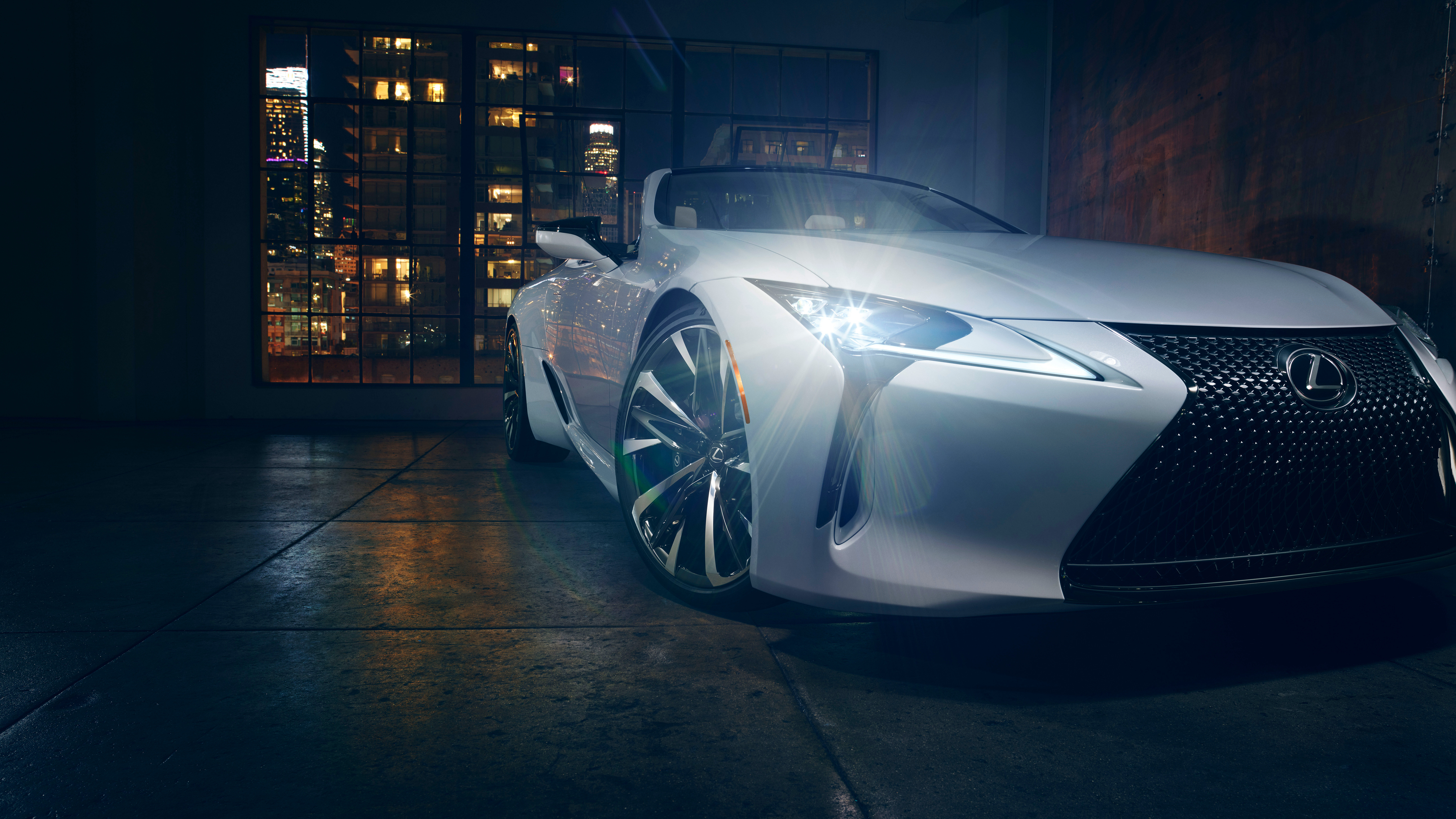 Lexus LC Convertible Concept 2019 4K