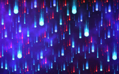 Neon Rain 5K Wallpapers