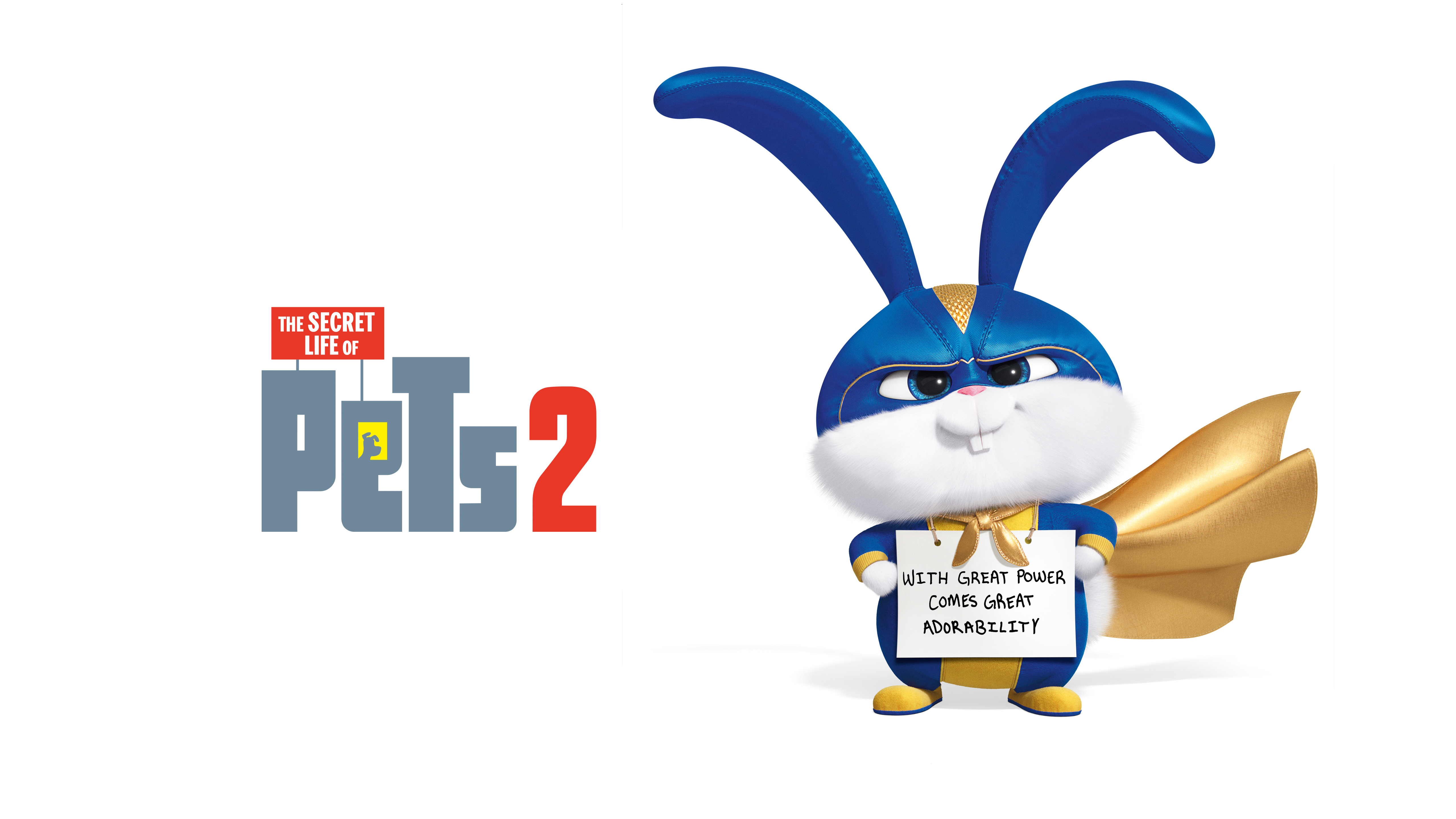 Snowball in The Secret Life of Pets 2 4K 5K