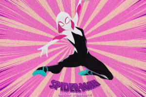 Spider-Gwen in Spider-Man Into the Spider-Verse