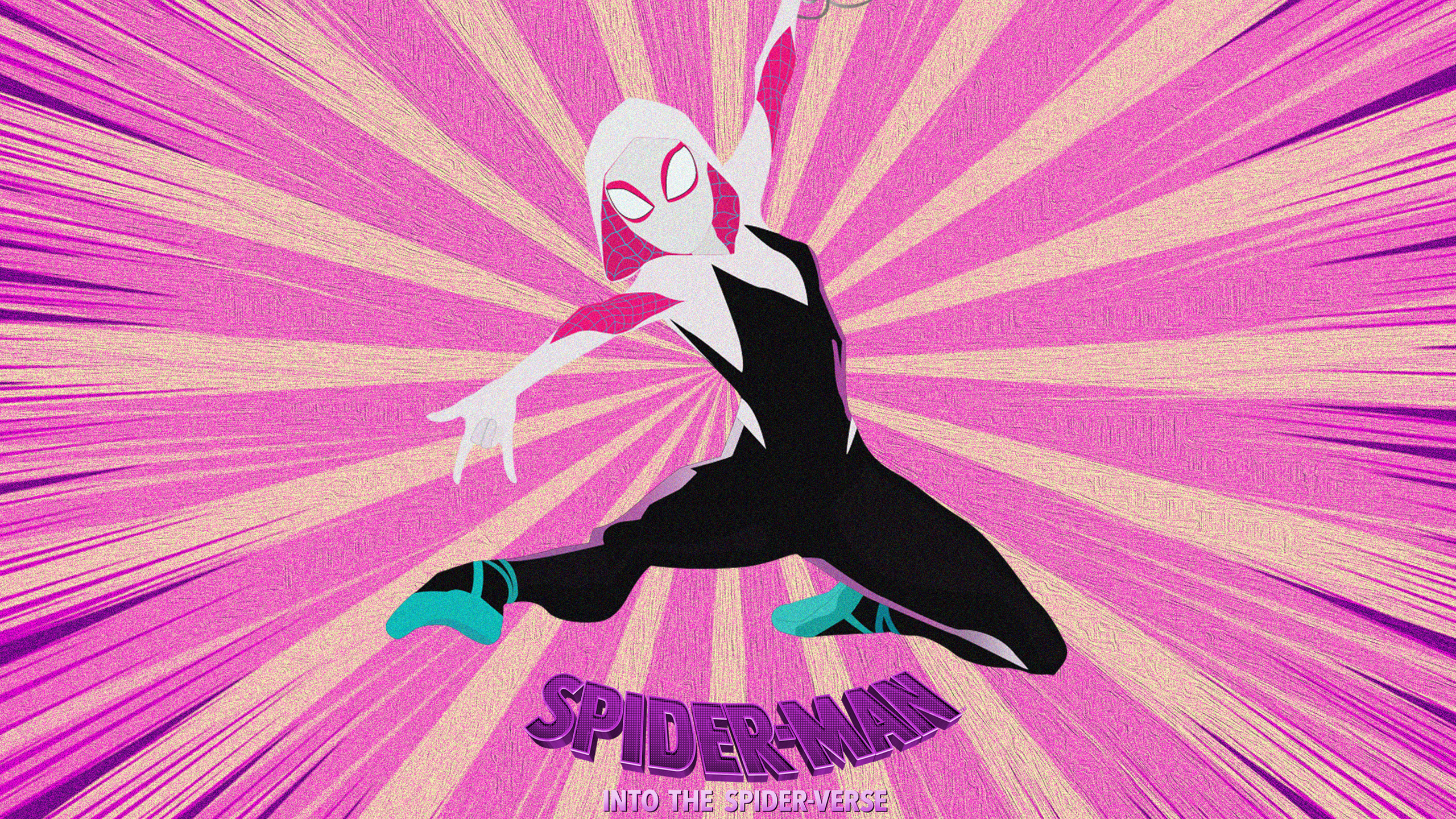 Spider-Gwen in Spider-Man Into the Spider-Verse Wallpapers