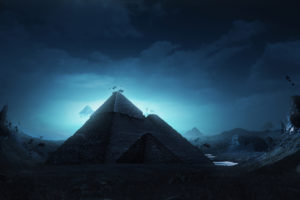 Surreal Pyramids 4K