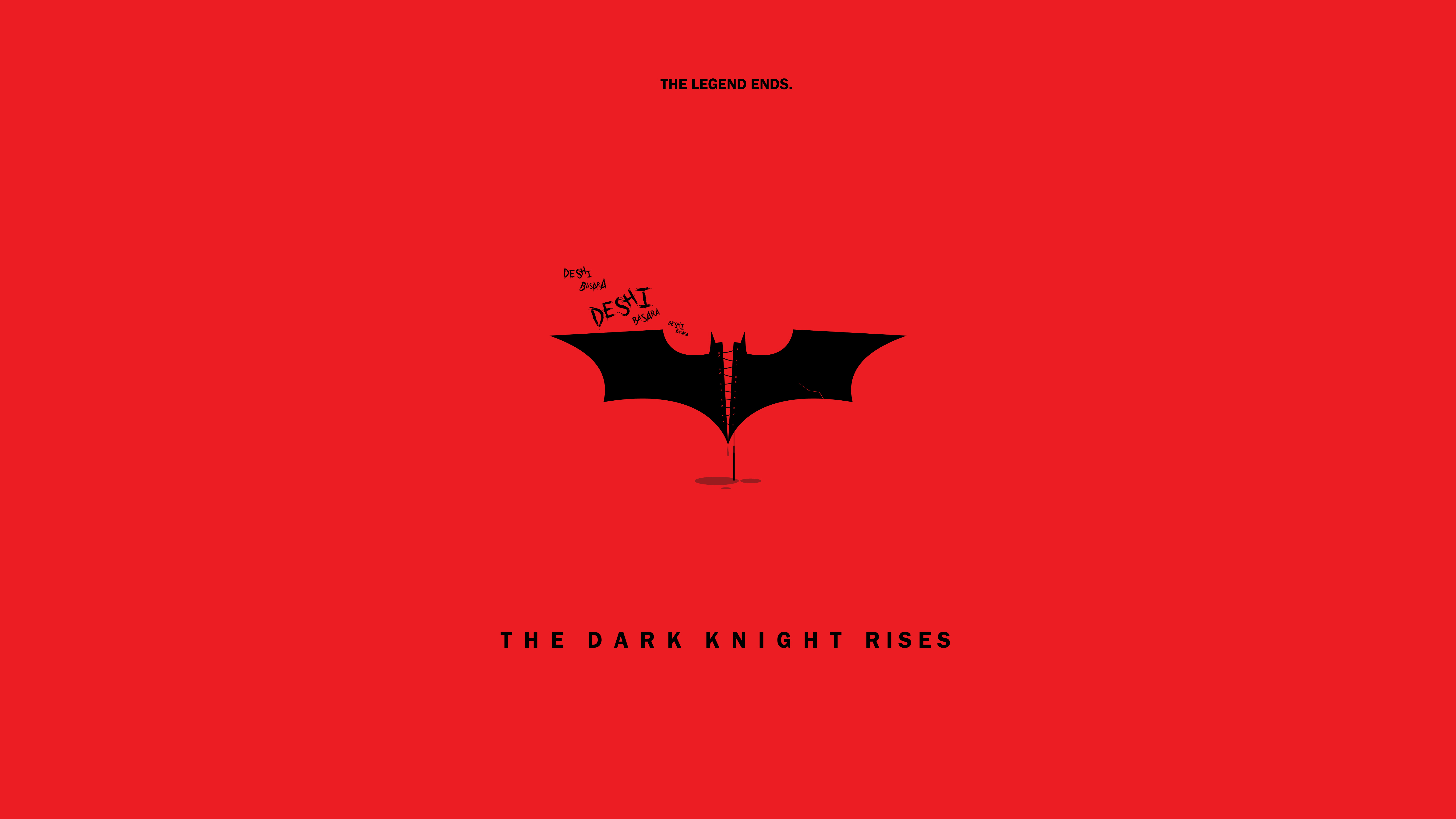 The Dark Knight Rises 5K Wallpapers