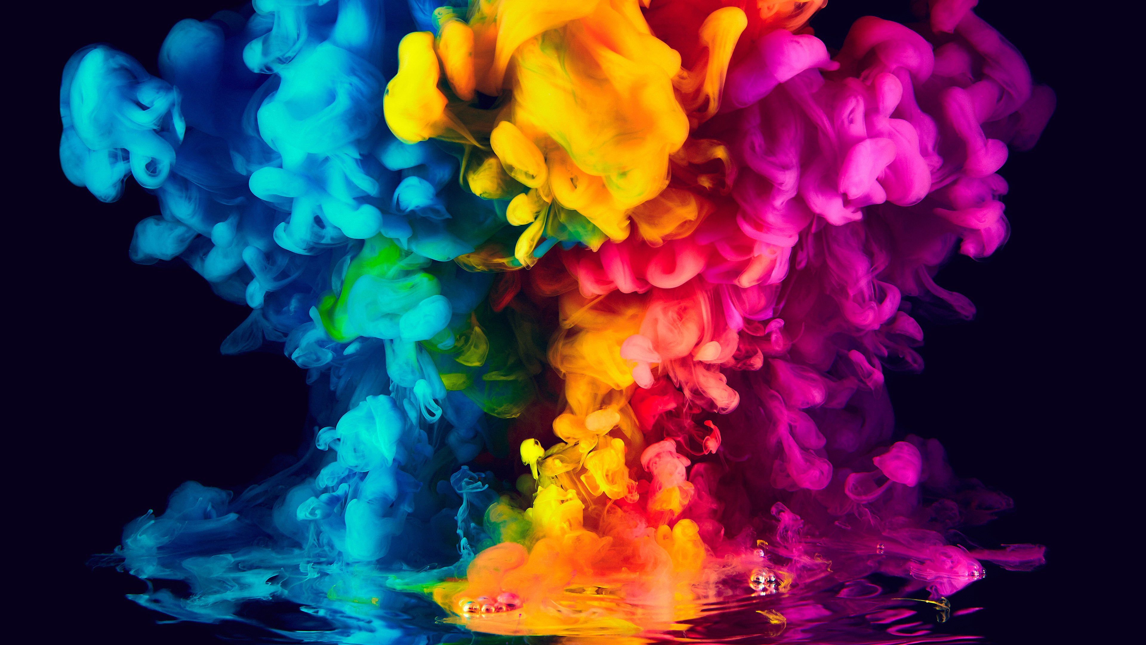 Colorful Smoke 4K Wallpapers