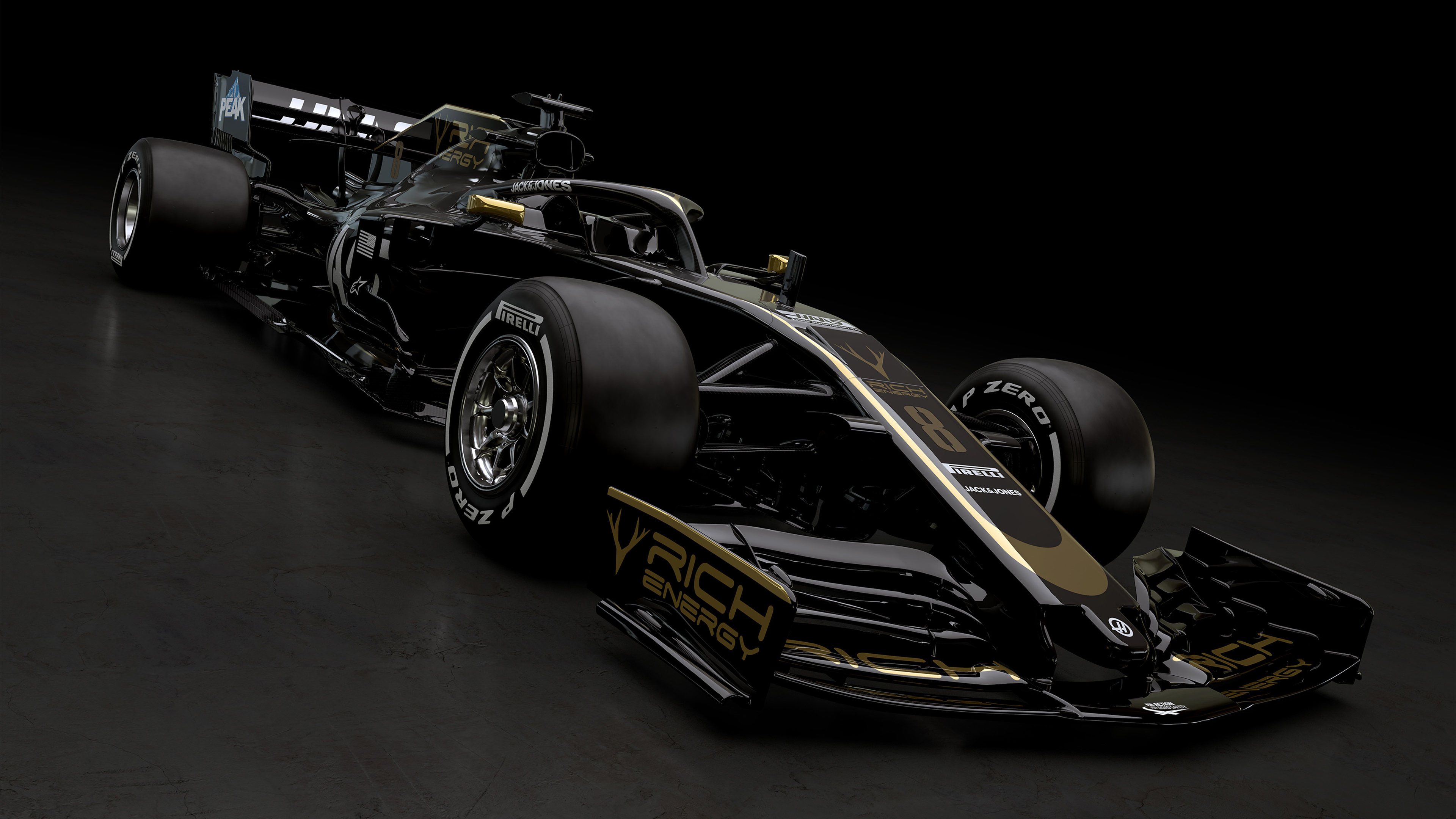 Haas VF-19 2019 F1 Car 4K