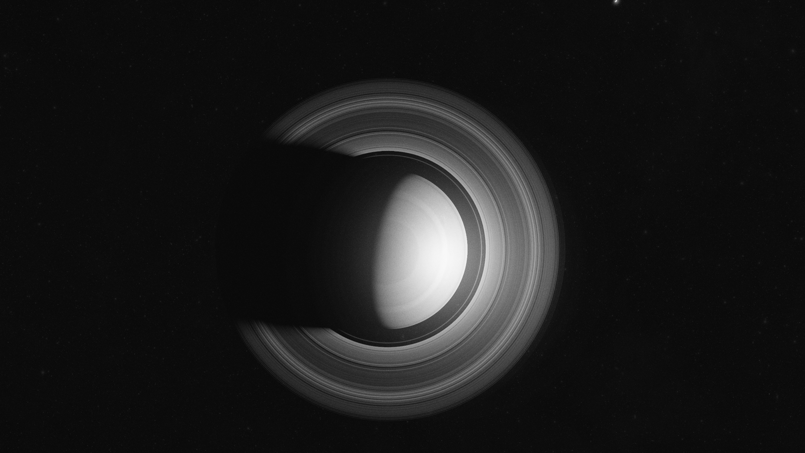 Saturn Black Space