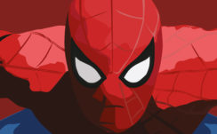 Spider-Man Minimal Artwork Wallpapers
