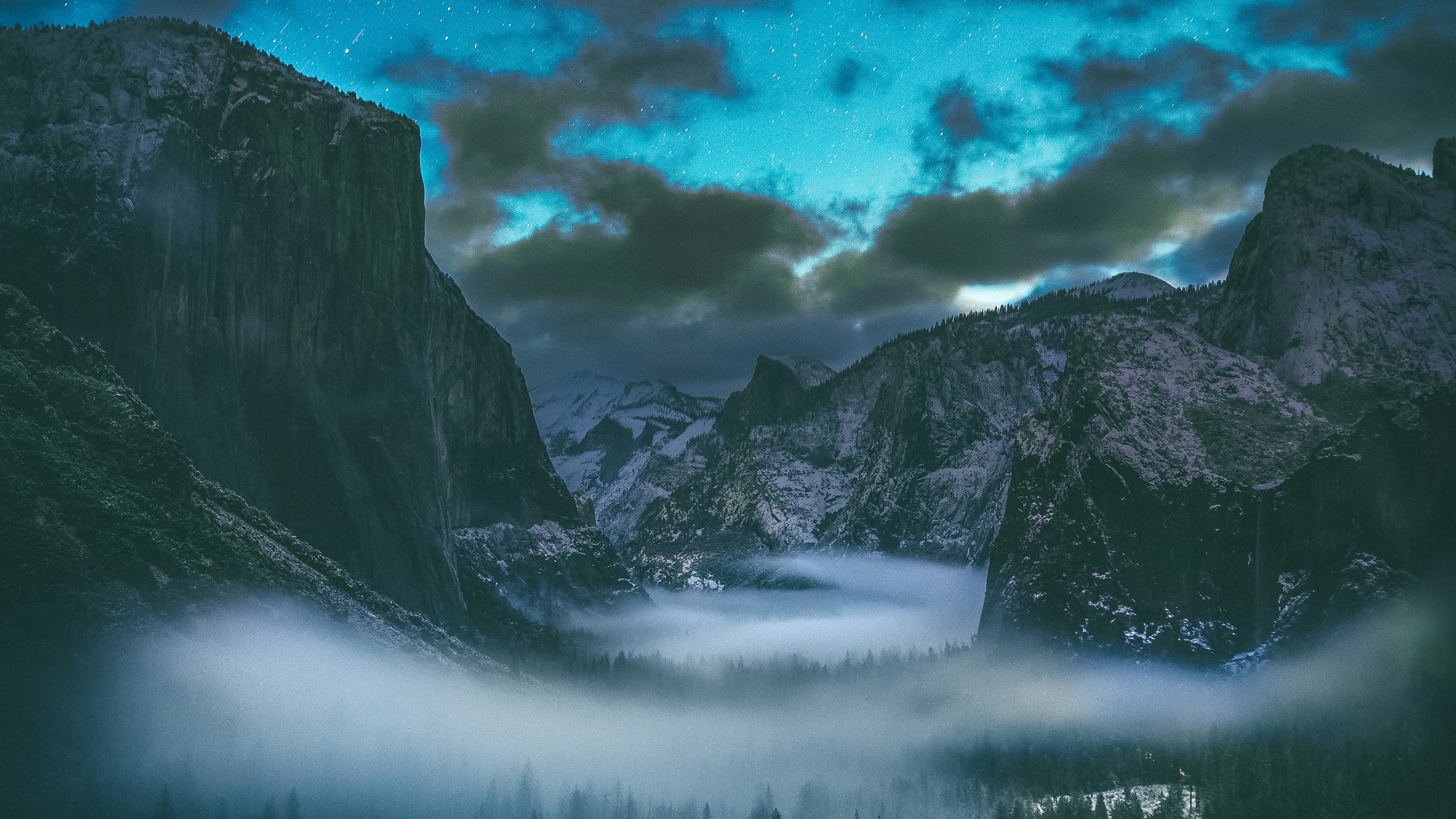 Yosemite National Park Landscape 4K