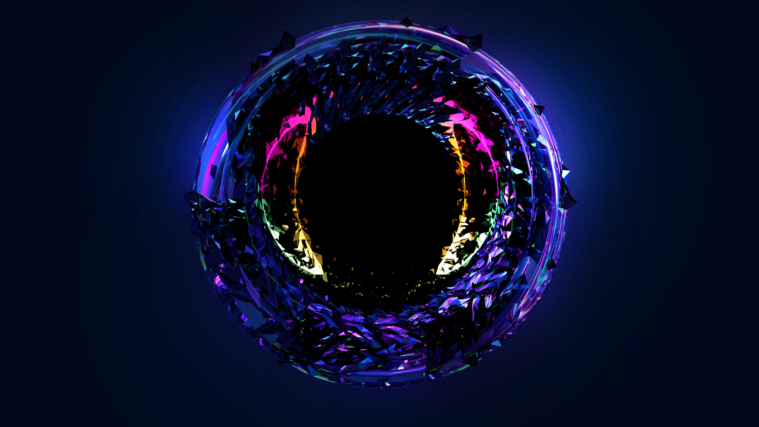 Abstract Neon Eye