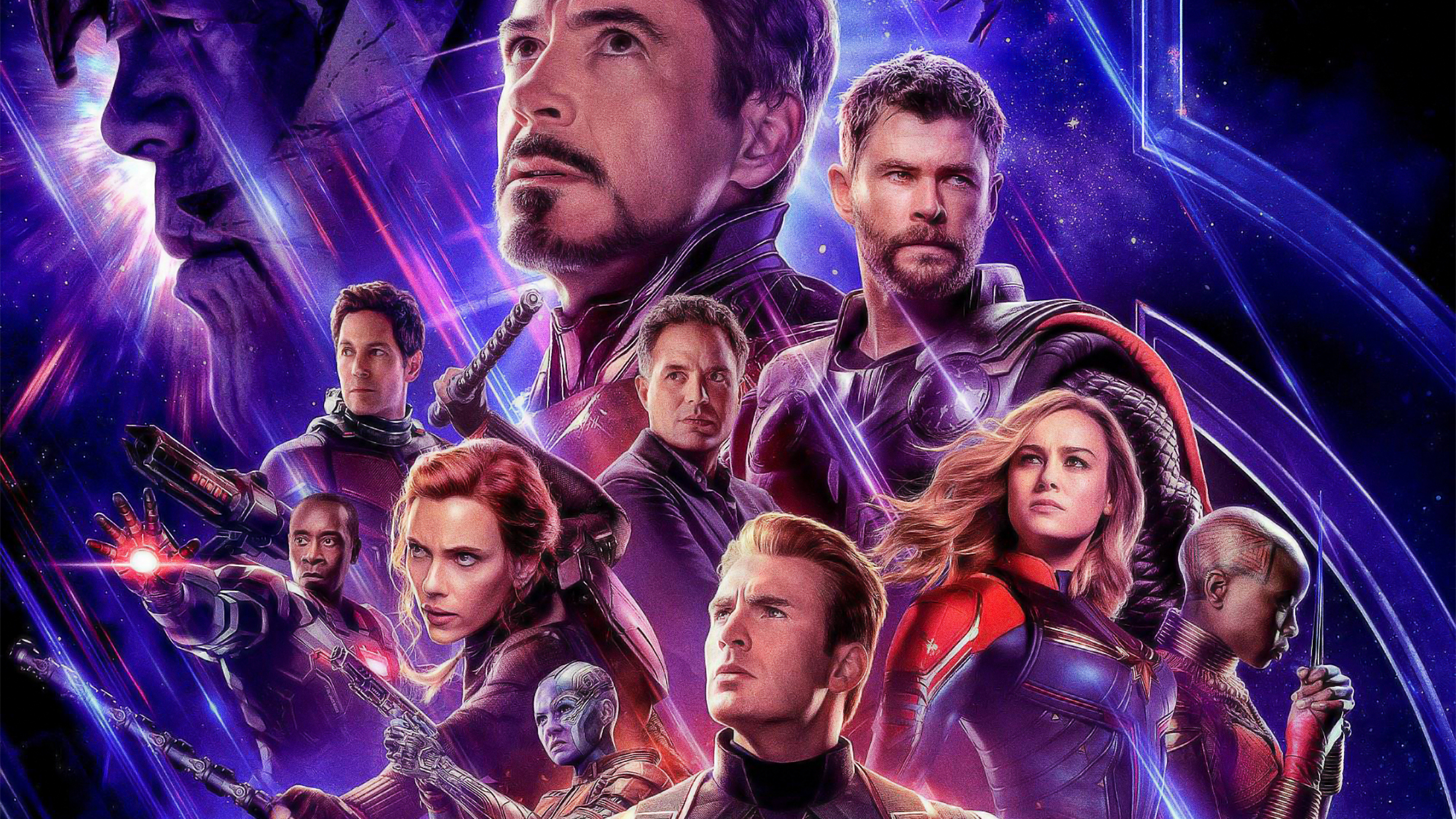 Avengers Endgame Official Poster 4K Wallpapers