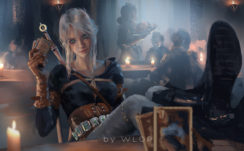 Ciri Witcher 3 Fanart, HD Games, 4k Wallpapers
