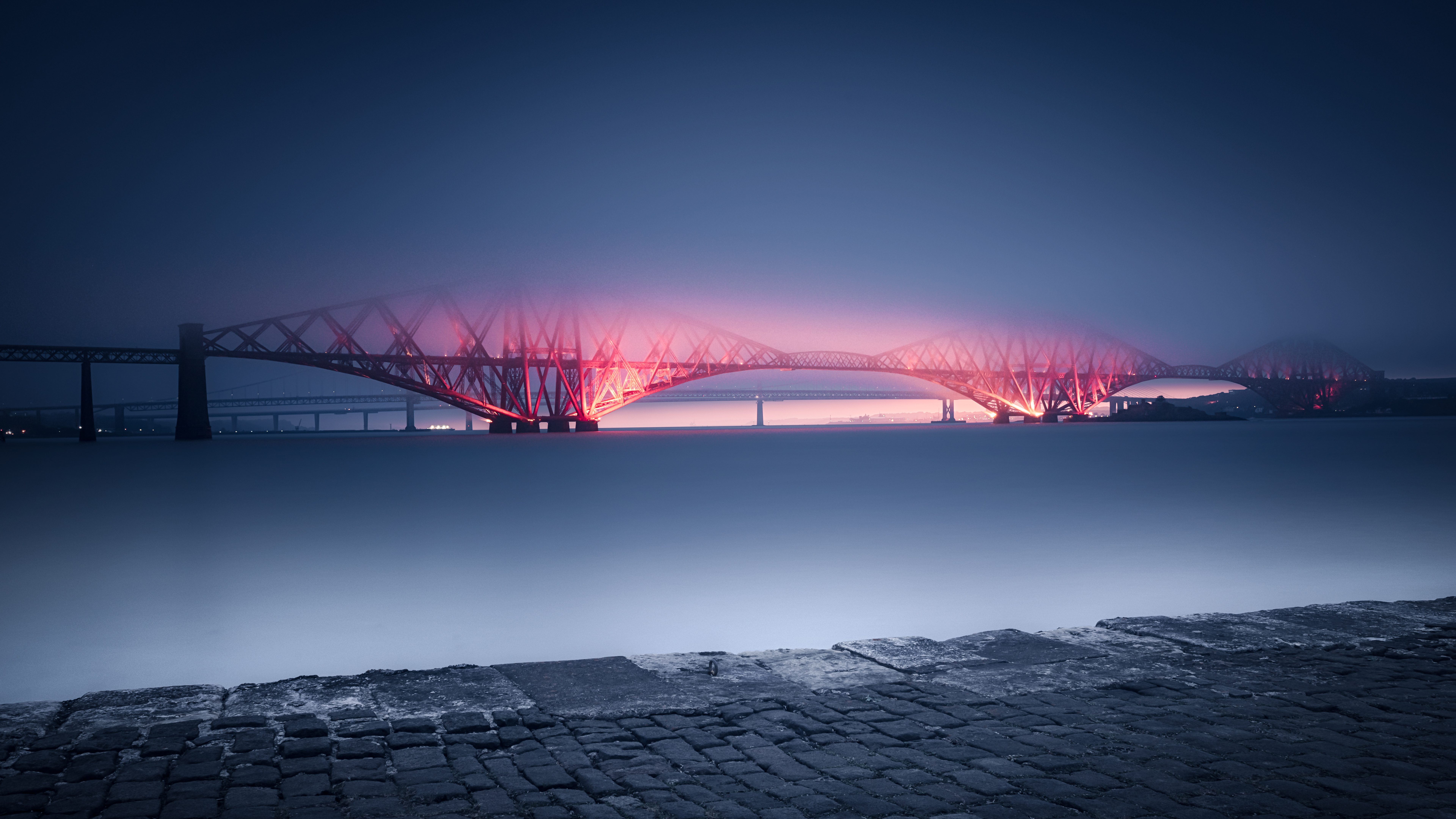 Forth Bridge Scotland 4K 8K