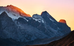Giau Pass Mountains Sunset 4K 5K