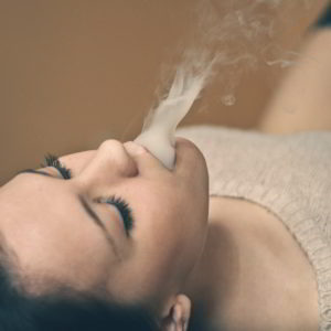Hot Girl Smoking 4k wallpaper