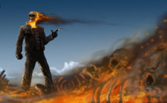 Gunslinger Ghost Rider, HD Superheroes, 4k Wallpapers