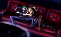 Harley And Joker Playing Games, HD Superheroes, 4k
