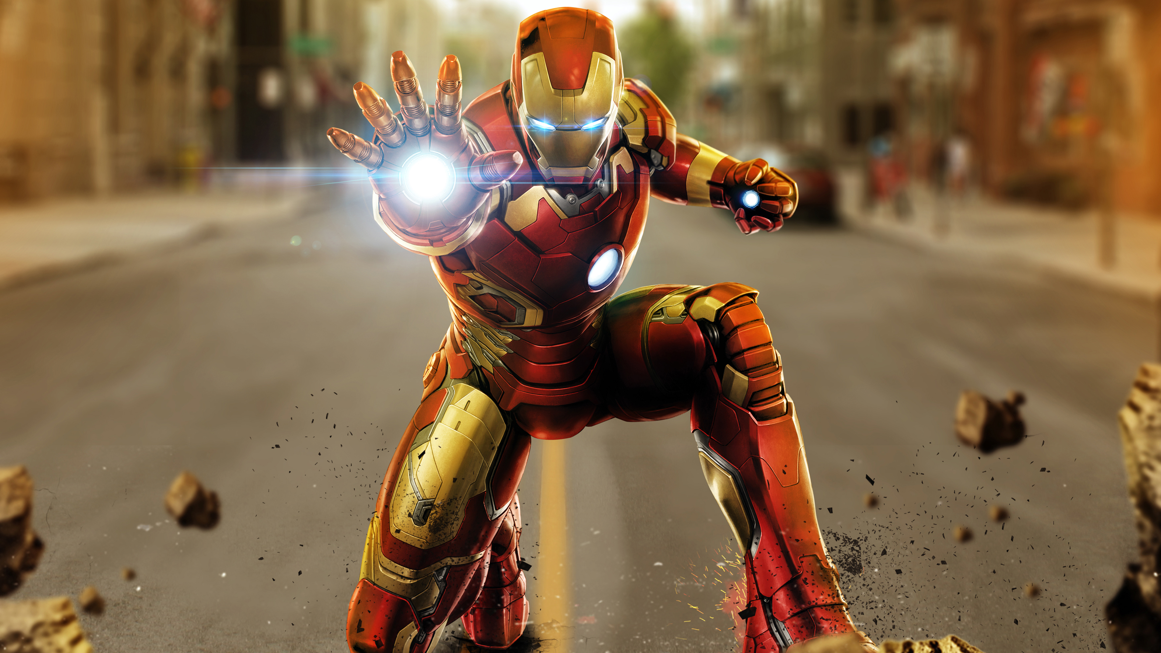 Iron Man Artwork 4K