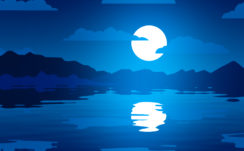 Moon Reflections Wallpapers