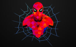 Spider-Man Lowpoly Artwork