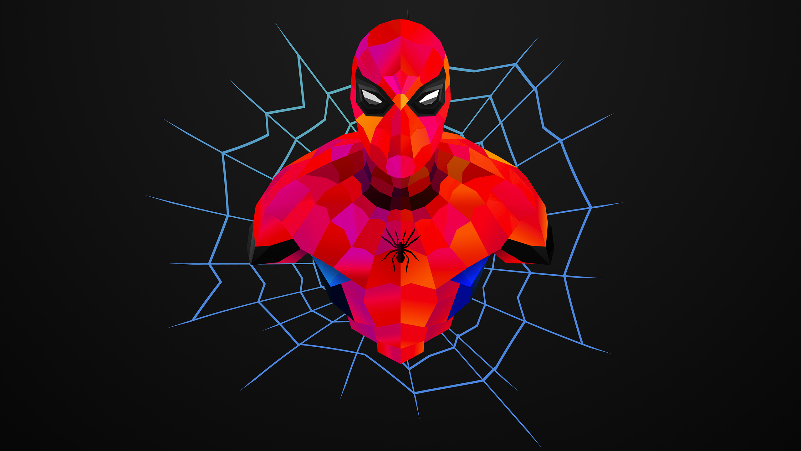 Spider-Man Lowpoly Artwork