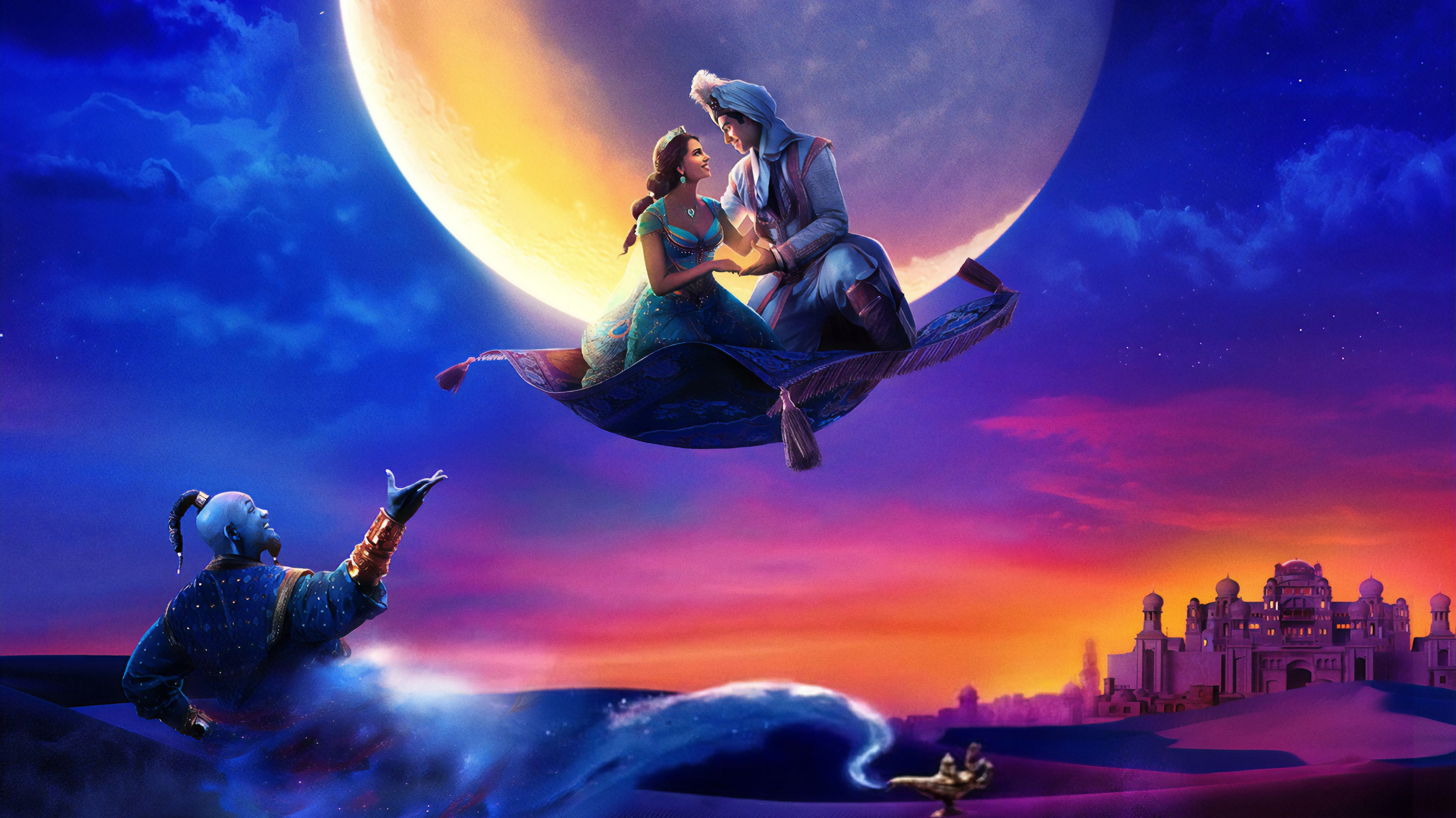 Aladdin 2019 Movie 5K