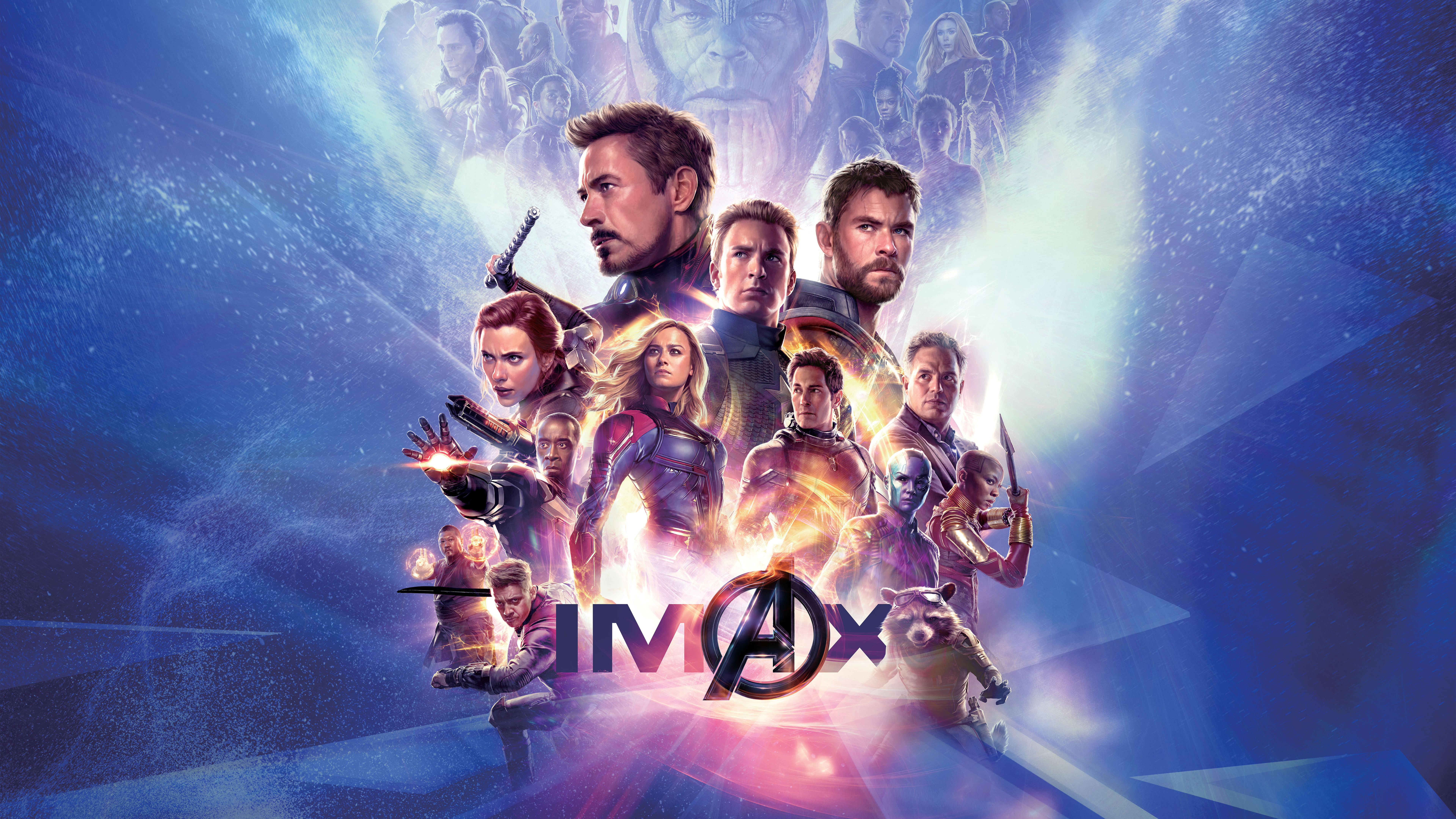 Avengers Endgame IMAX Poster 4K 8K