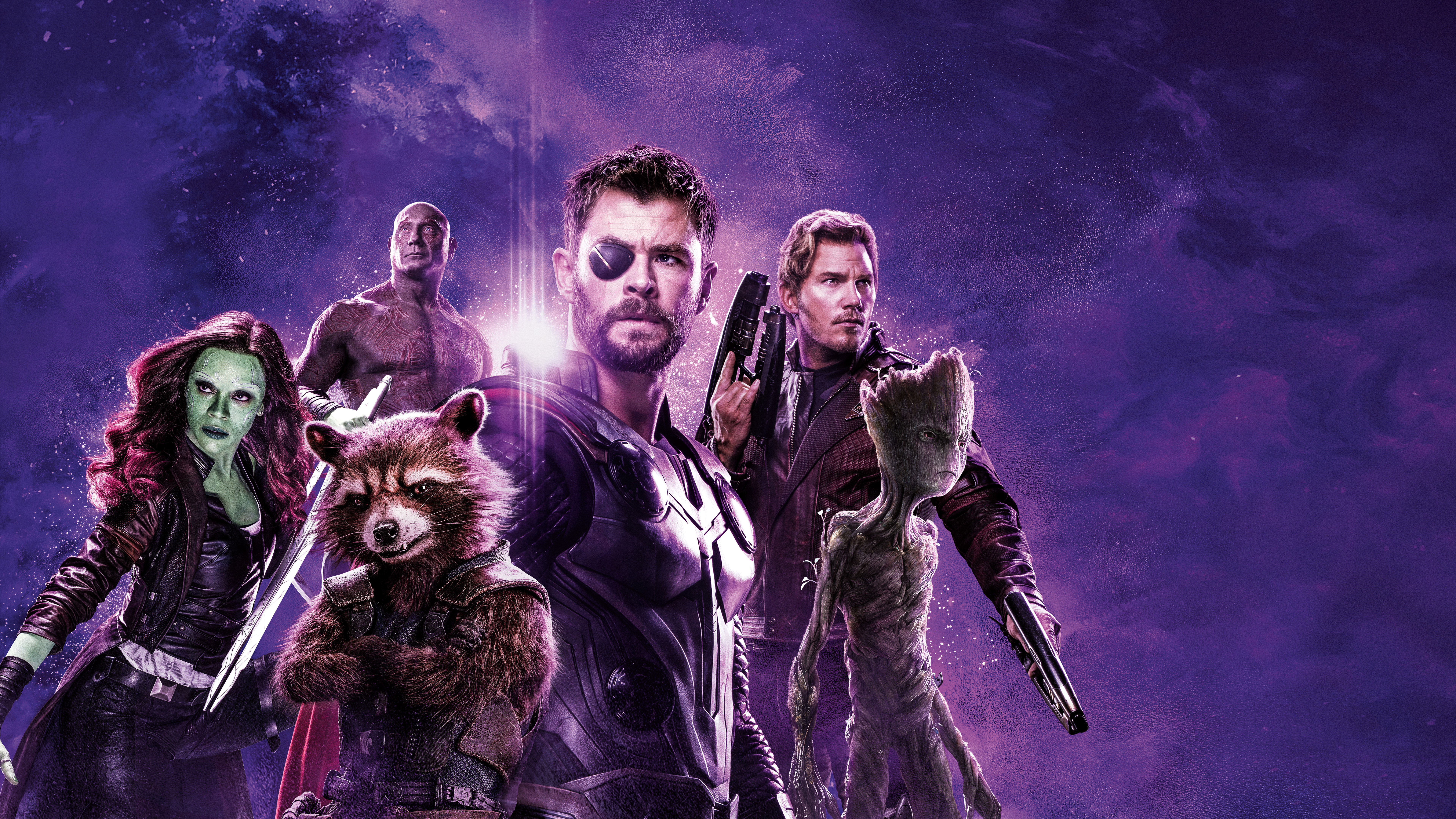 Avengers Endgame Thor Team 4K 8K Wallpapers